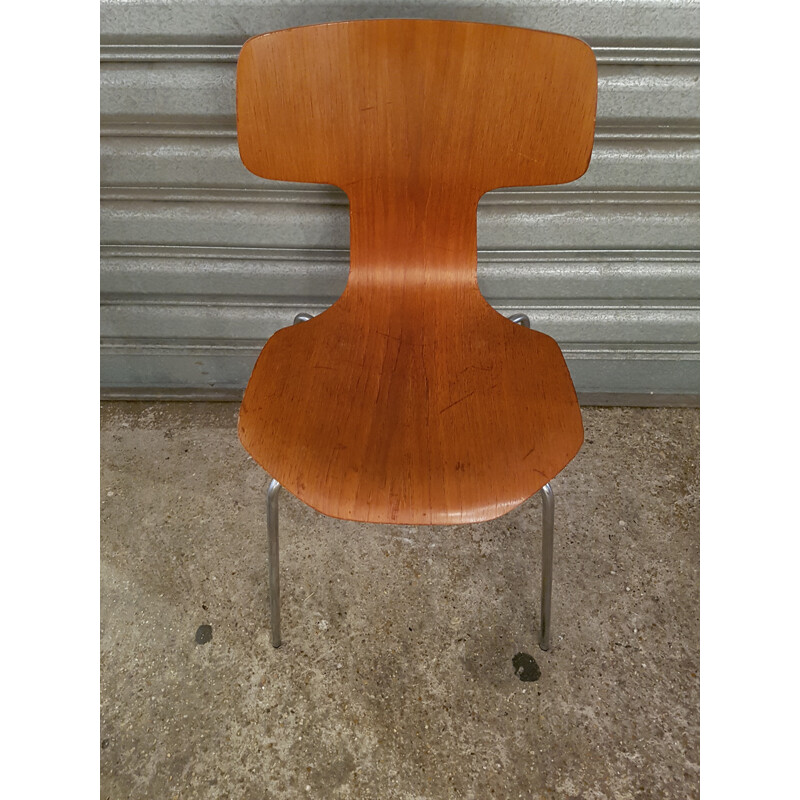 Set of 6 chairs "Hammer" by Arne Jacobsen - 1960s 