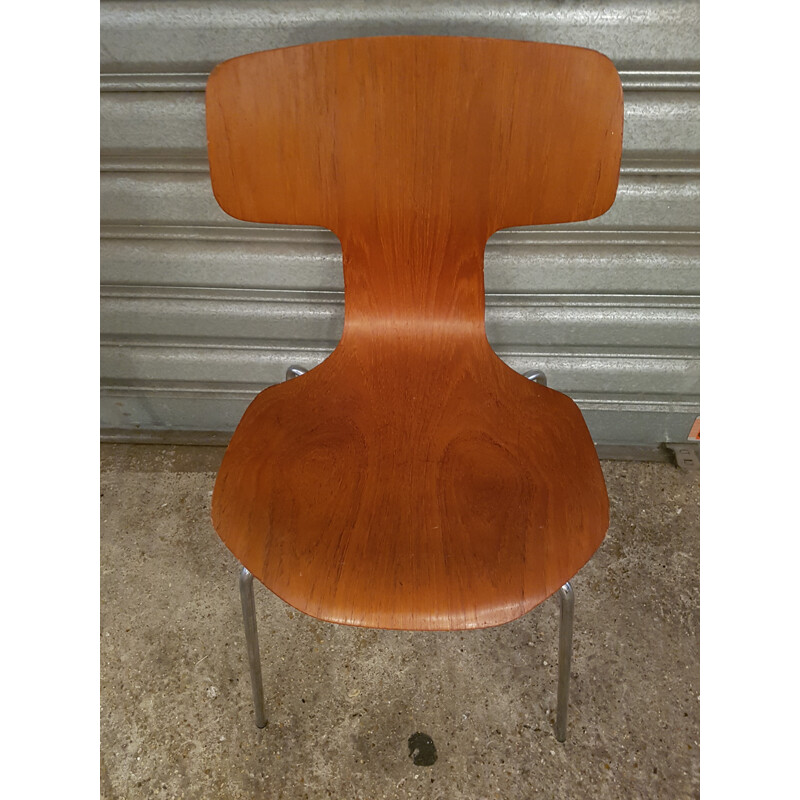 Set of 6 chairs "Hammer" by Arne Jacobsen - 1960s 