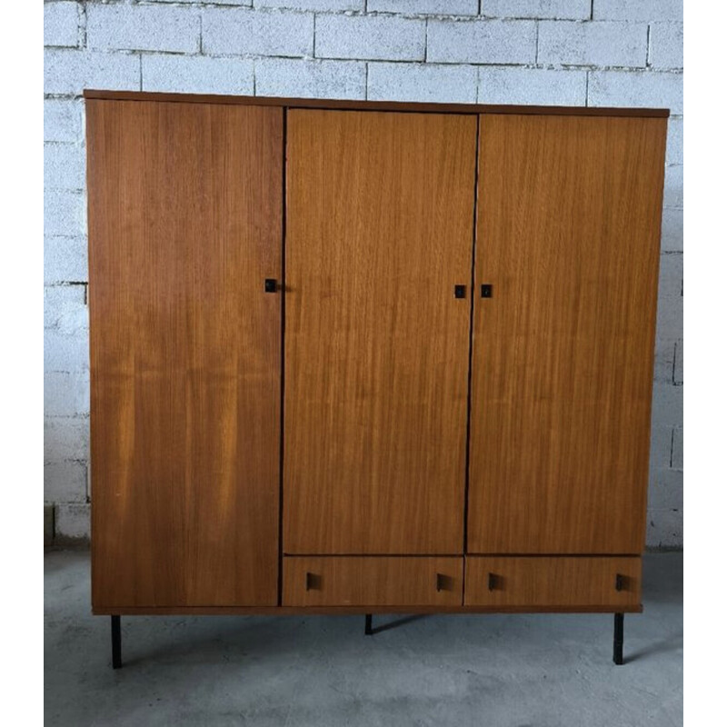 Vintage teak wardrobe