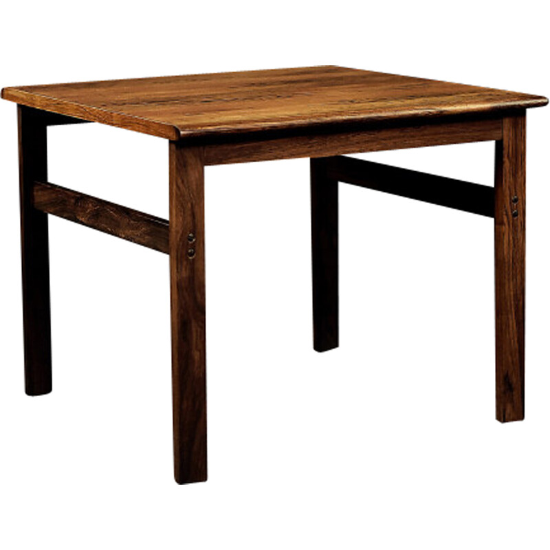 Vintage Capella rosewood coffee table by Illum Wikkelsø for Niels Eilersen, Denmark 1960