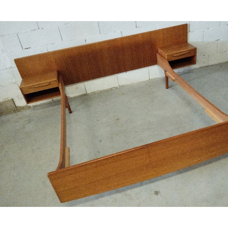 Vintage teak bed