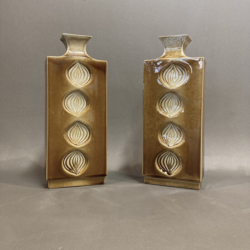 Pair of vintage ceramic vases, 1950