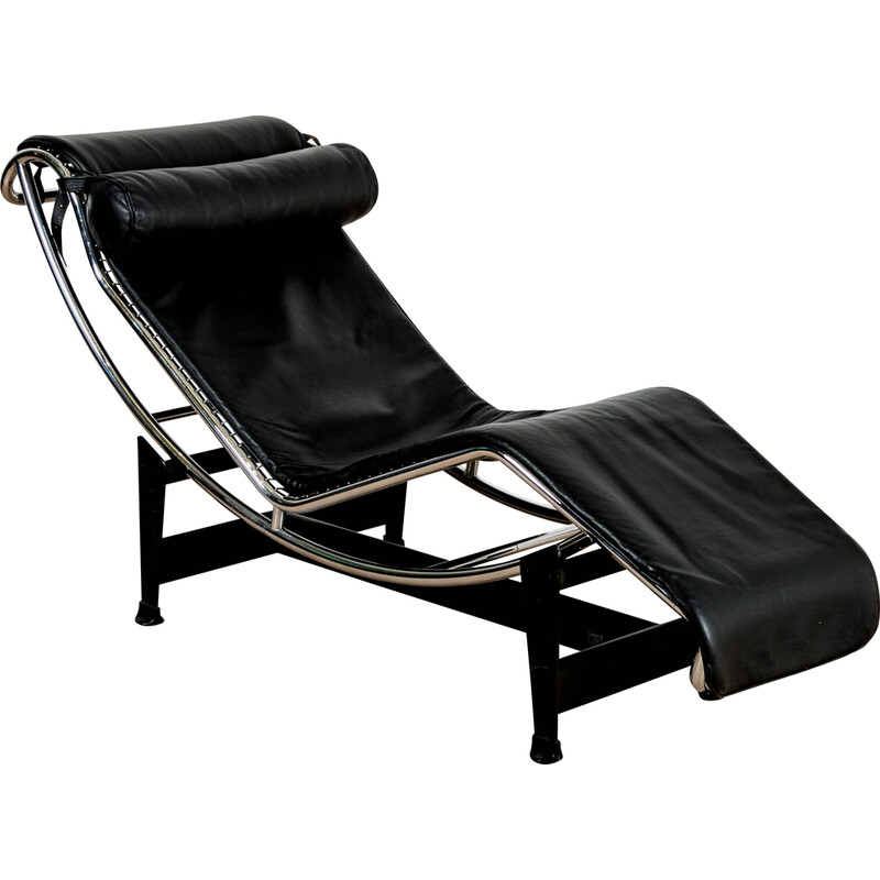 Vintage-Liegestuhl "LC4" von Pierre Jeanneret und Charlotte Perriand für Cassina, 1920