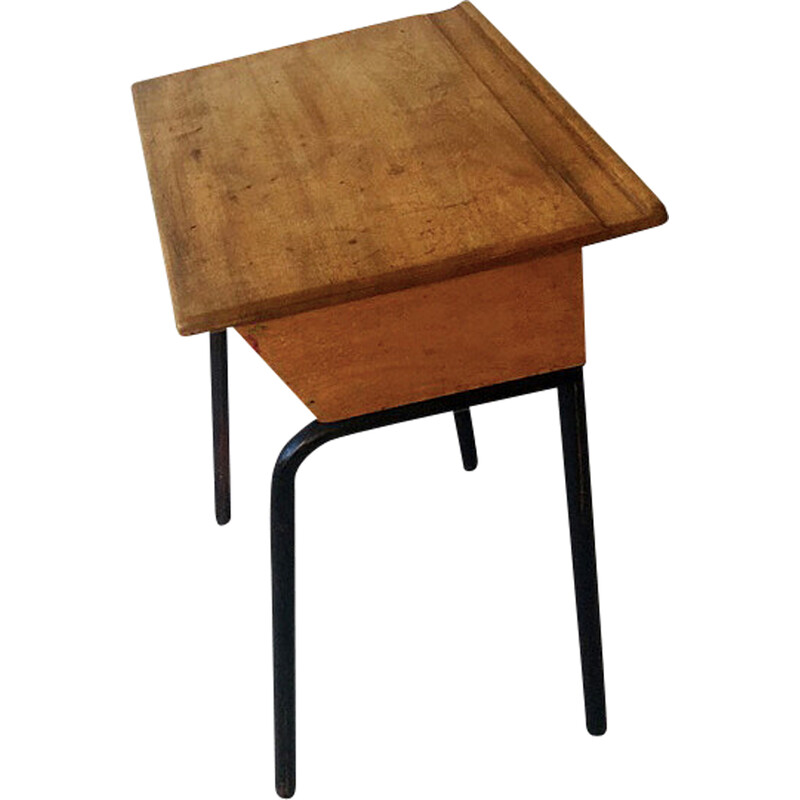 Vintage adult-sized school desk, 1950