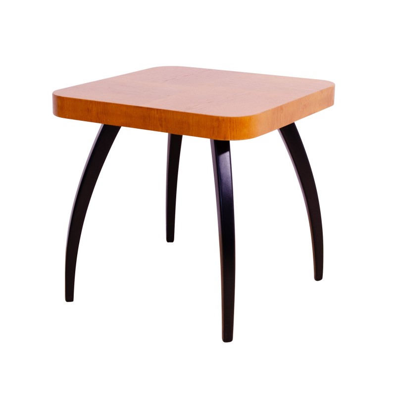 Vintage Spider H 259 coffee table in beech wood by Jindřich Halabala, 1930