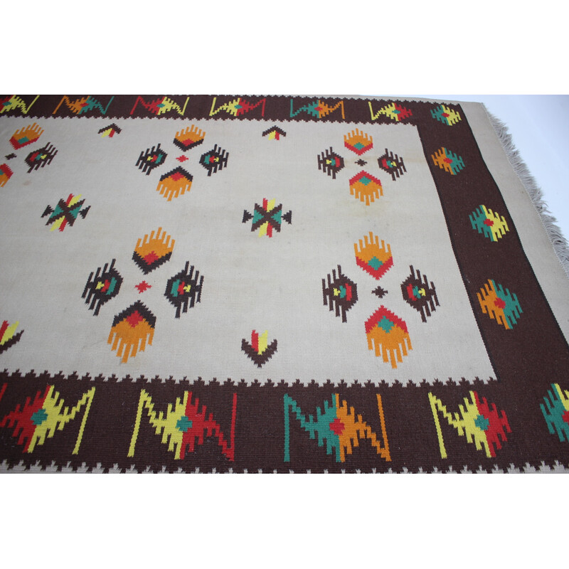 Vintage Kilim wool rug, 1960