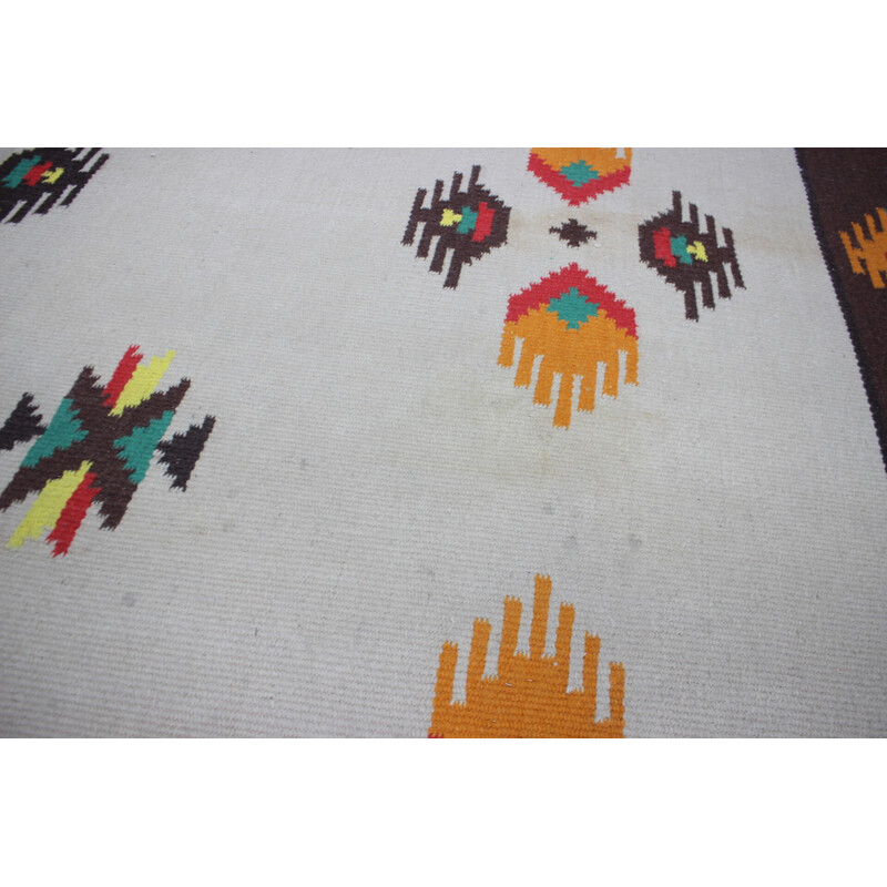 Vintage Kilim wool rug, 1960