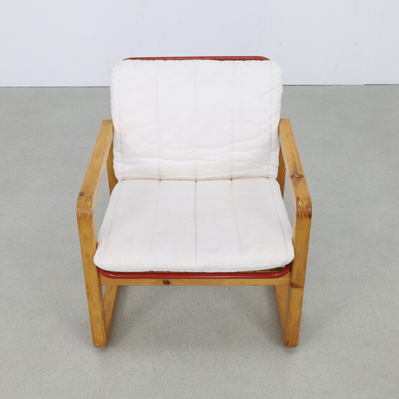 Vintage “Sälen” armchair by Knut and Marianne Hagberg for Ikea, 1980