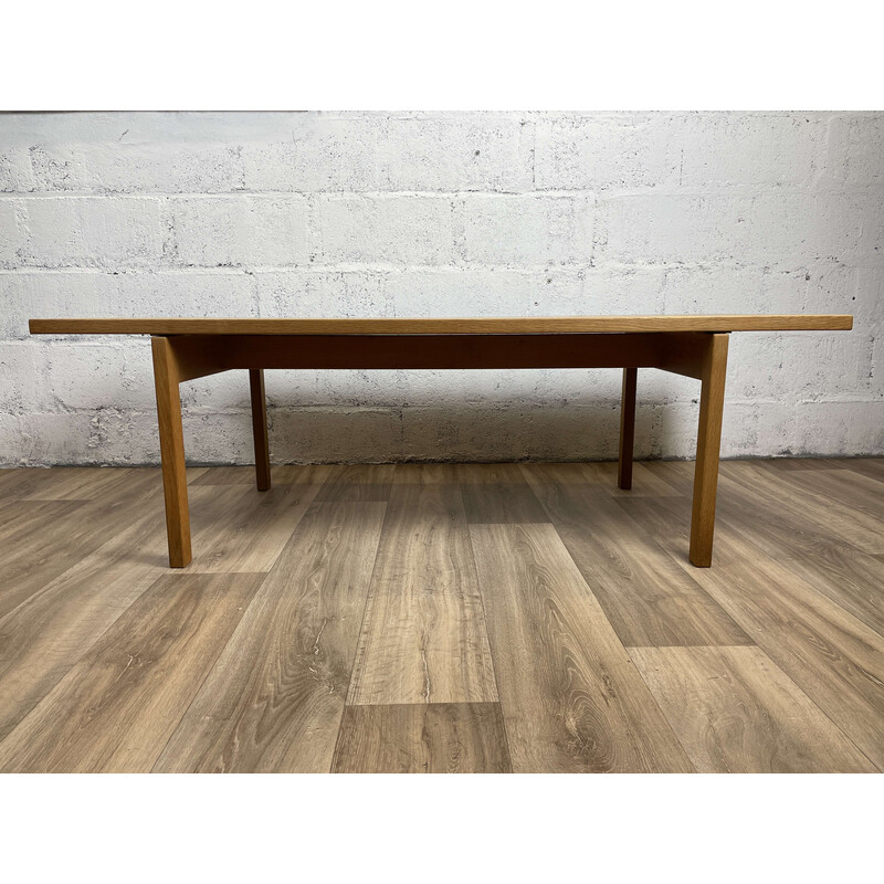 Vintage coffee table model AT-15 in oak Hans J. Wegner for Andreas Tuck, Denmark 1960