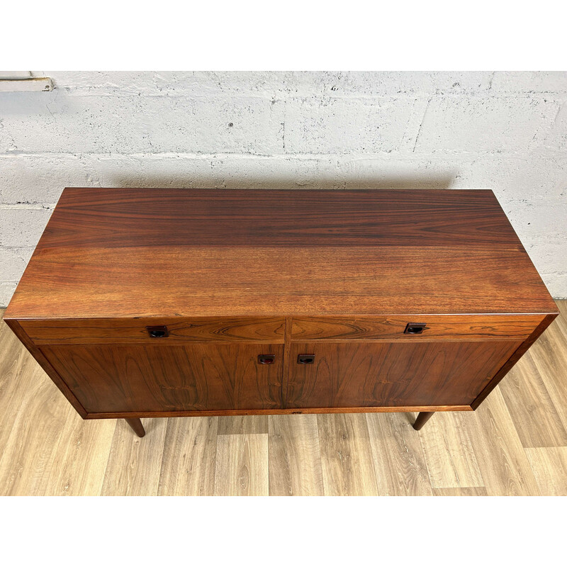 Vintage rosewood sideboard by Brouer, Denmark 1960