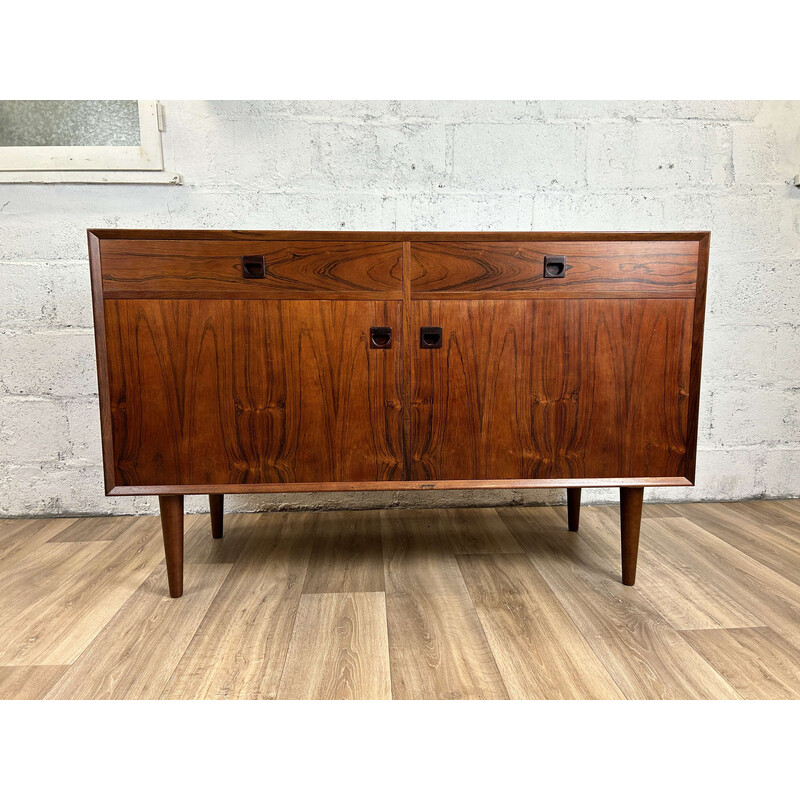 Vintage rosewood sideboard by Brouer, Denmark 1960