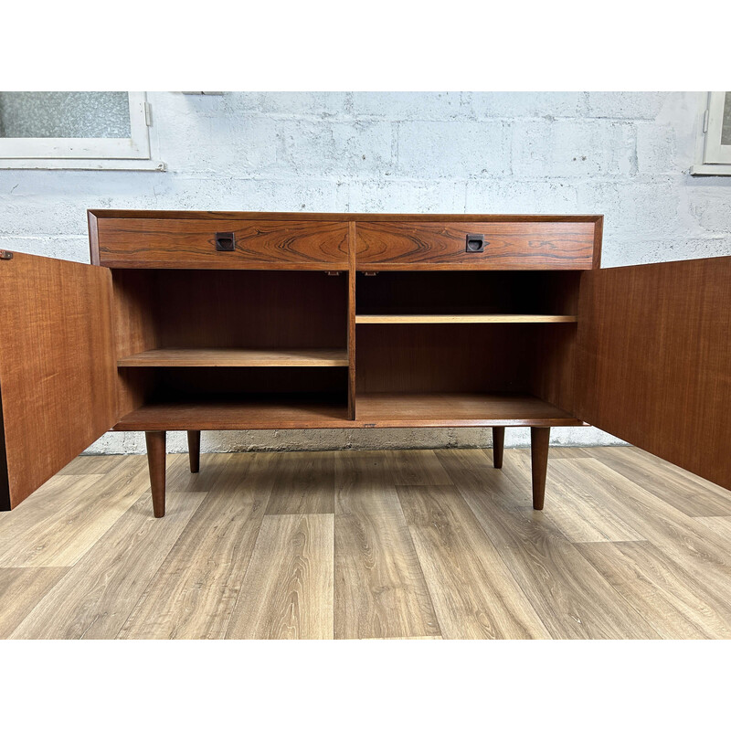 Vintage rosewood sideboard by Brouer, Denmark 1960