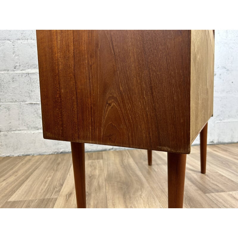 Vintage teak dressing table for Cs Odense Furniture, Denmark 1960