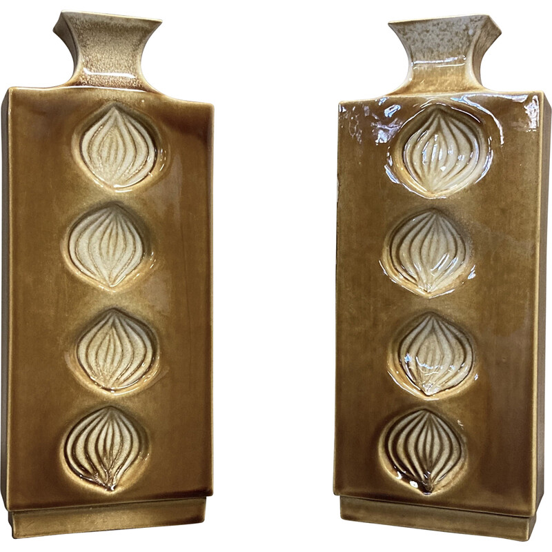 Pair of vintage ceramic vases, 1950