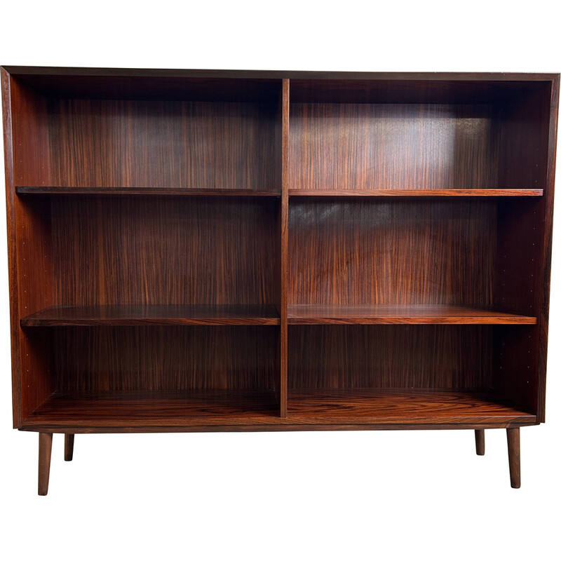 Vintage rosewood bookcase by Brouer, Denmark 1960