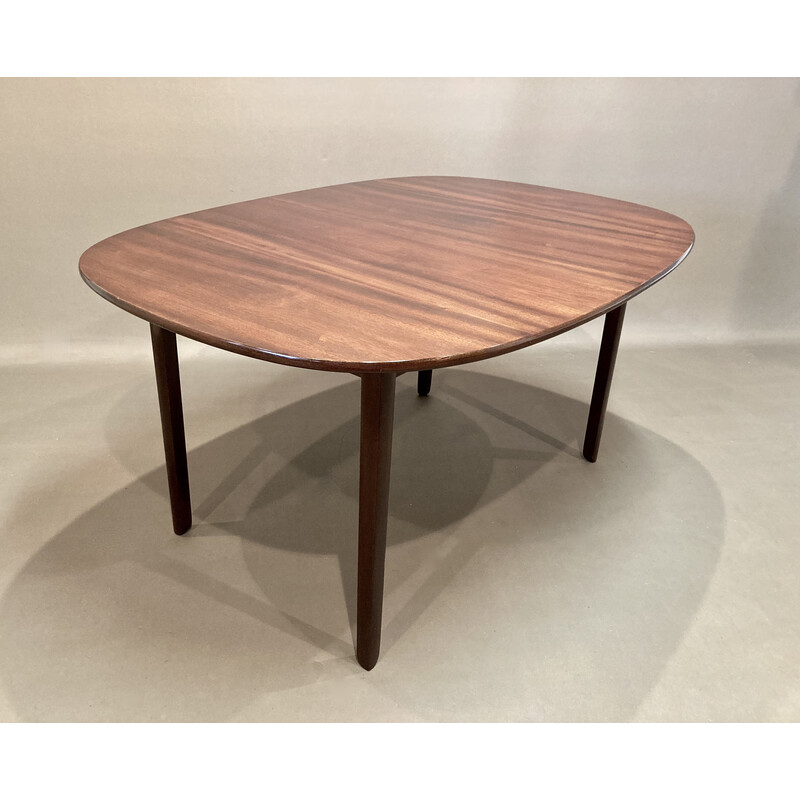 Vintage rosewood high table by Ole Wanscher for Jeppesen, 1950