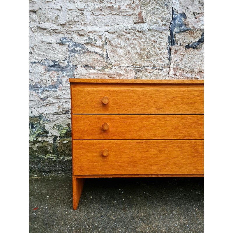 Vintage teak chest of drawers with 3 drawers for Meredew Furniture