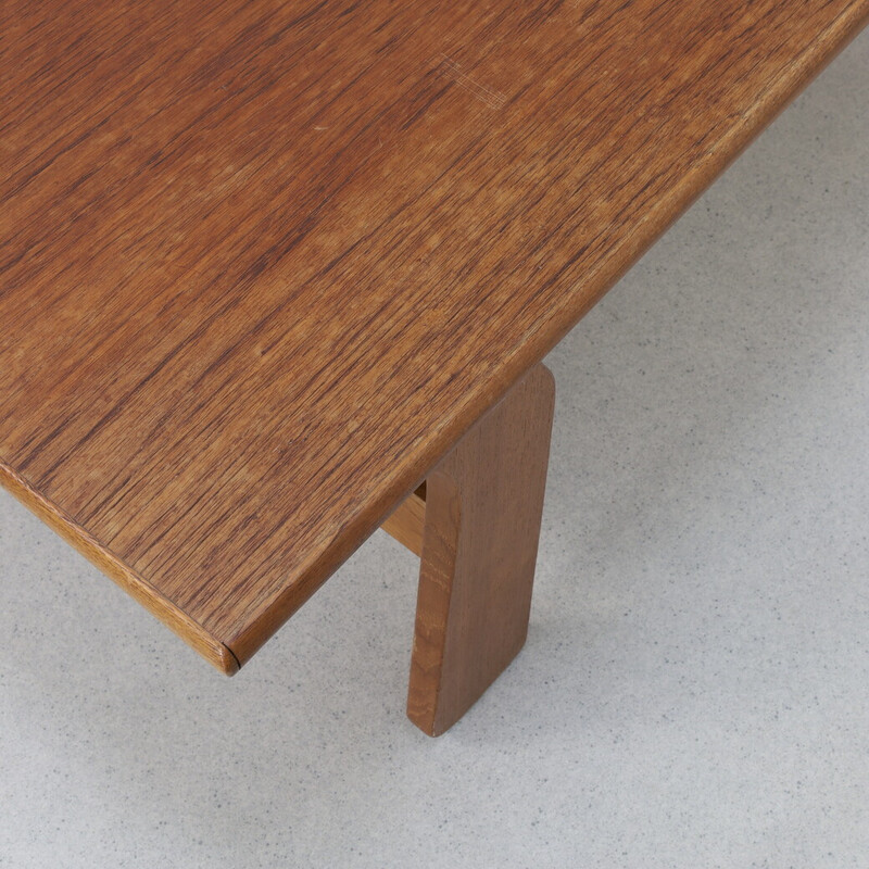 Table basse vintage en teck, 1970