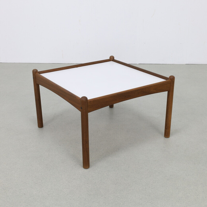 Vintage coffee table with reversible top, Denmark 1960