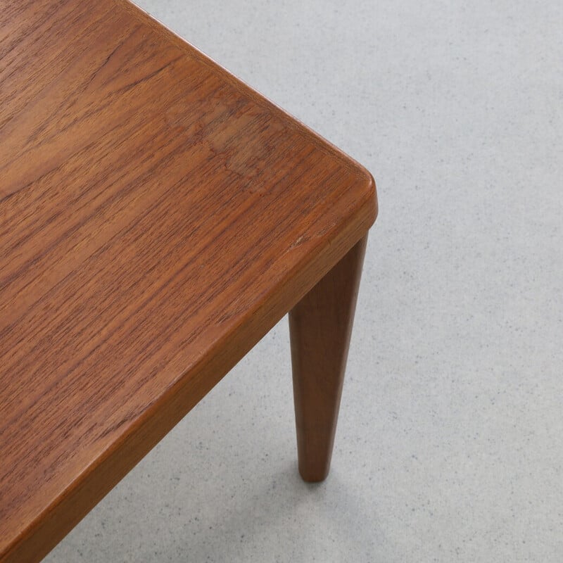 Vintage teak coffee table by Henning Kjaernulf for Velje Stolefabrik, Denmark 1960