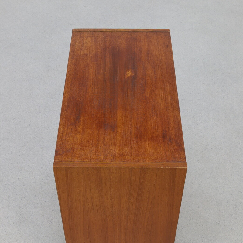 Vintage teak chest of drawers by Msi, Sweden 1960