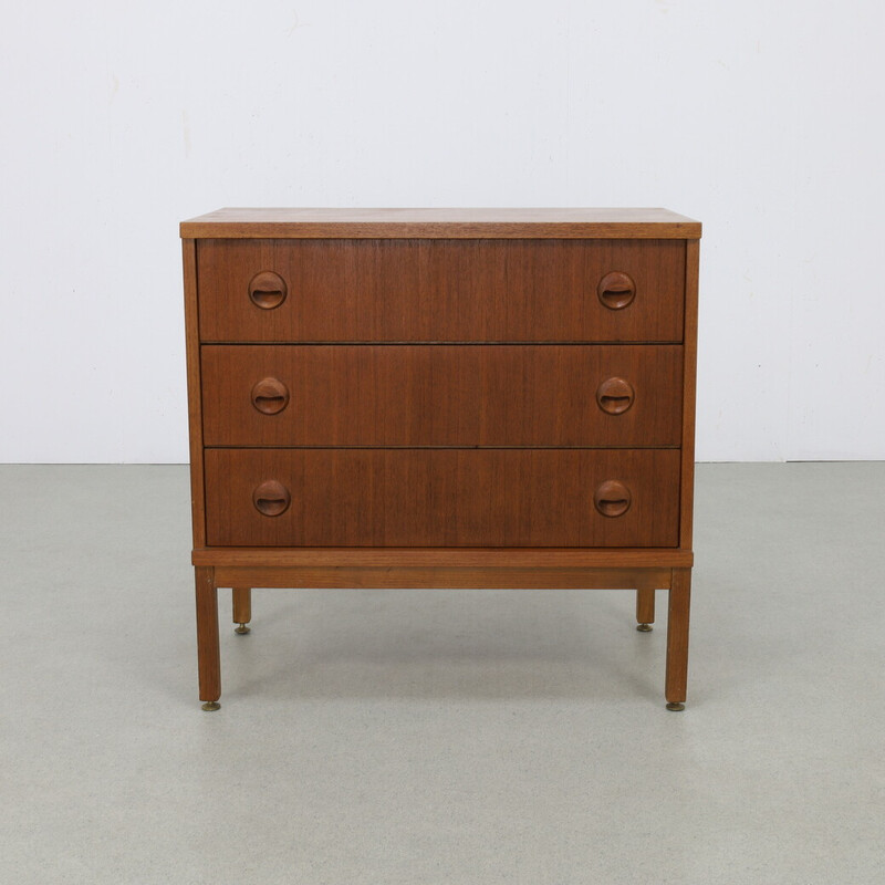 Vintage teak chest of drawers, Denmark 1960