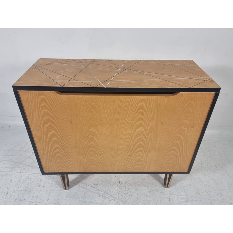 Commode vintage en frêne, 1970