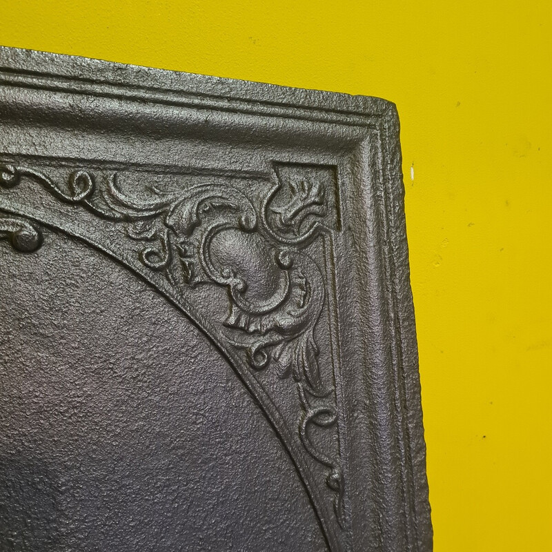 Cast iron fireback with Napoleon decoration by Pierre Gautherot, 1810