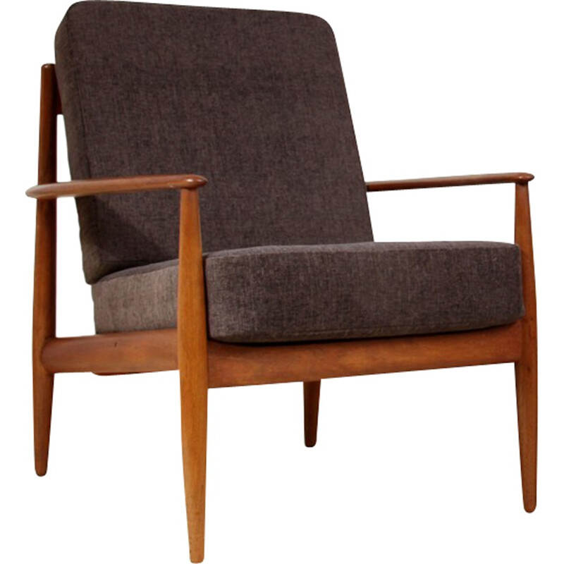 Pair of teak armchairs by Grete Jalk for France and Son - 1960s