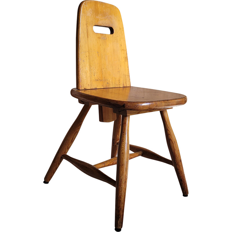 Chaises vintage en sapin par Aero Aarnio pour Lukaan Puu