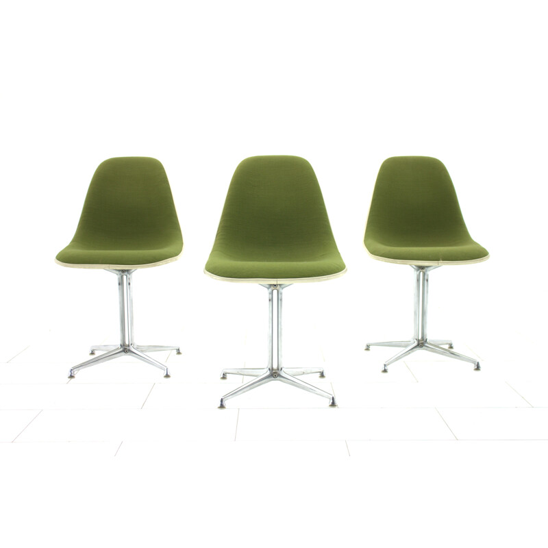 Fauteuil vert "La Fonda" de Charles et Ray Eames - 1960