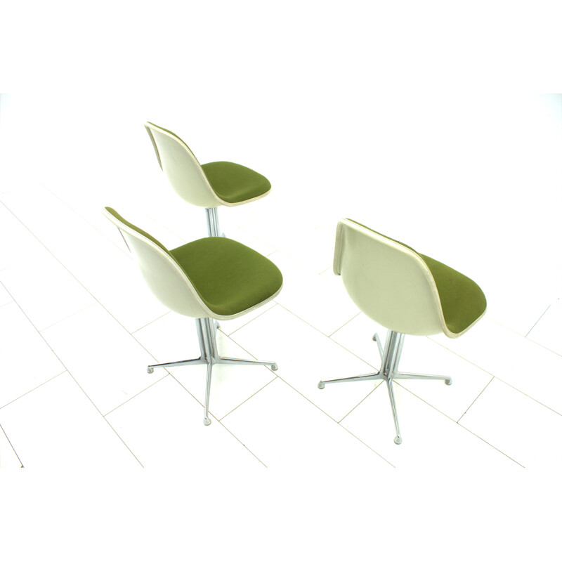 Green "La Fonda" armchair by Charles and Ray Eames - 1960s
