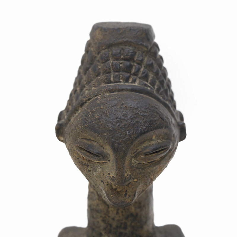 Klassische afrikanisch inspirierte Keramikstatue, 1960