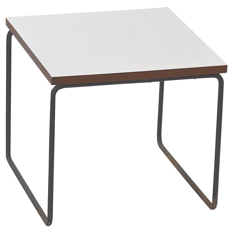 White coffee table, Pierre GUARICHE - 1950s