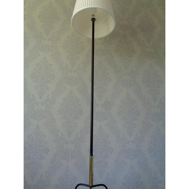Floor lamp with tripod base - 1950s