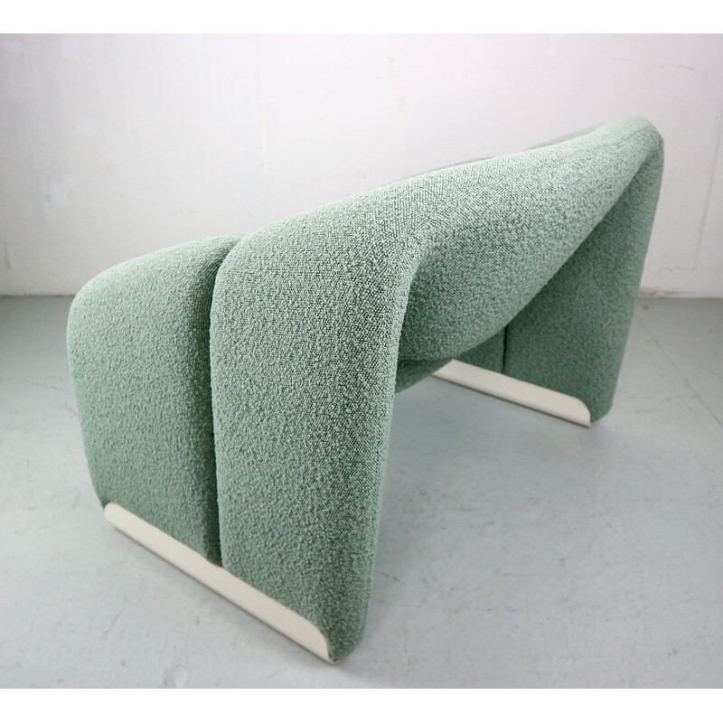 Vintage model F598 fauteuil in stof van Pierre Paulin voor Artifort, Nederland 1972