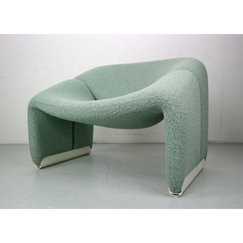 Vintage model F598 armchair in fabric by Pierre Paulin for Artifort, Netherlands 1972