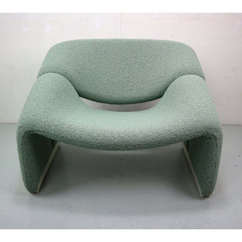 Vintage model F598 armchair in fabric by Pierre Paulin for Artifort, Netherlands 1972