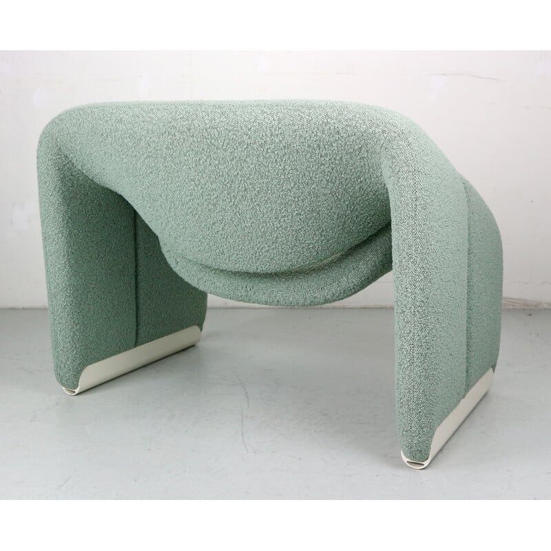 Vintage model F598 armchair in fabric by Pierre Paulin for Artifort, Netherlands 1972