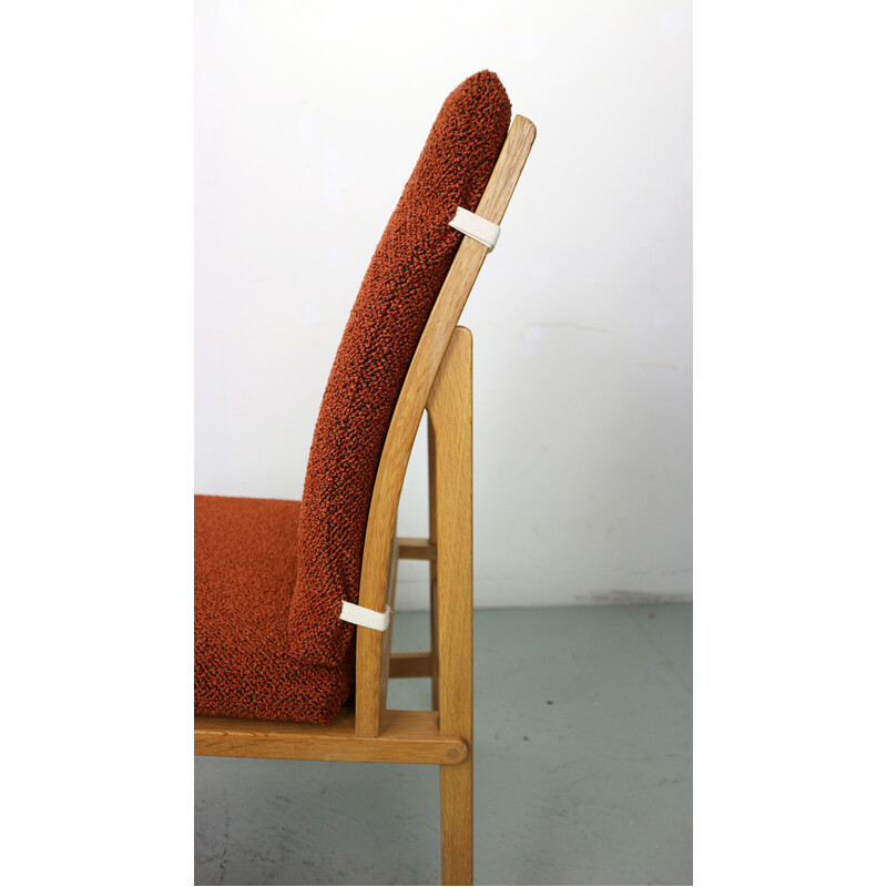 Set of 4 vintage side chairs model 3232 by Børge Mogensen for Frederica Stolefabrik, 1968