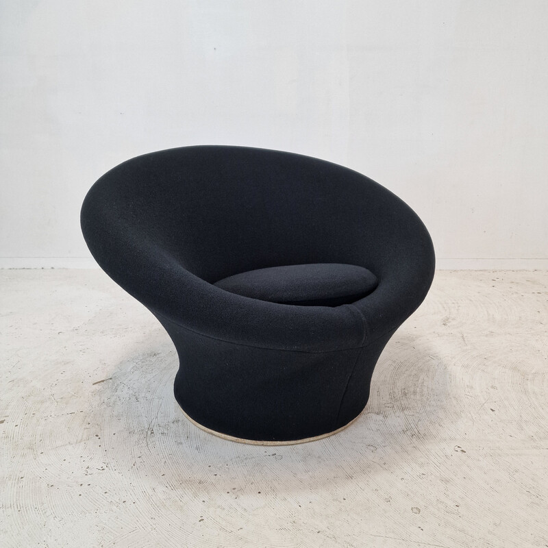 Vintage mushroom armchair in Kvadrat Tonus wool fabric by Pierre Paulin for Artifort, 1970