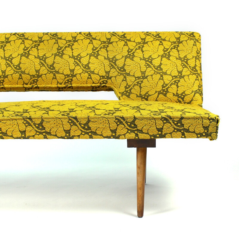 Daybed in floral pattern by Miroslav Navratil - 1960s