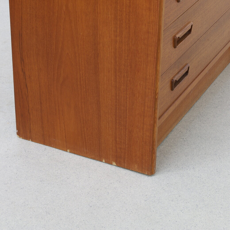 Vintage teak secretary desk, Denmark 1960