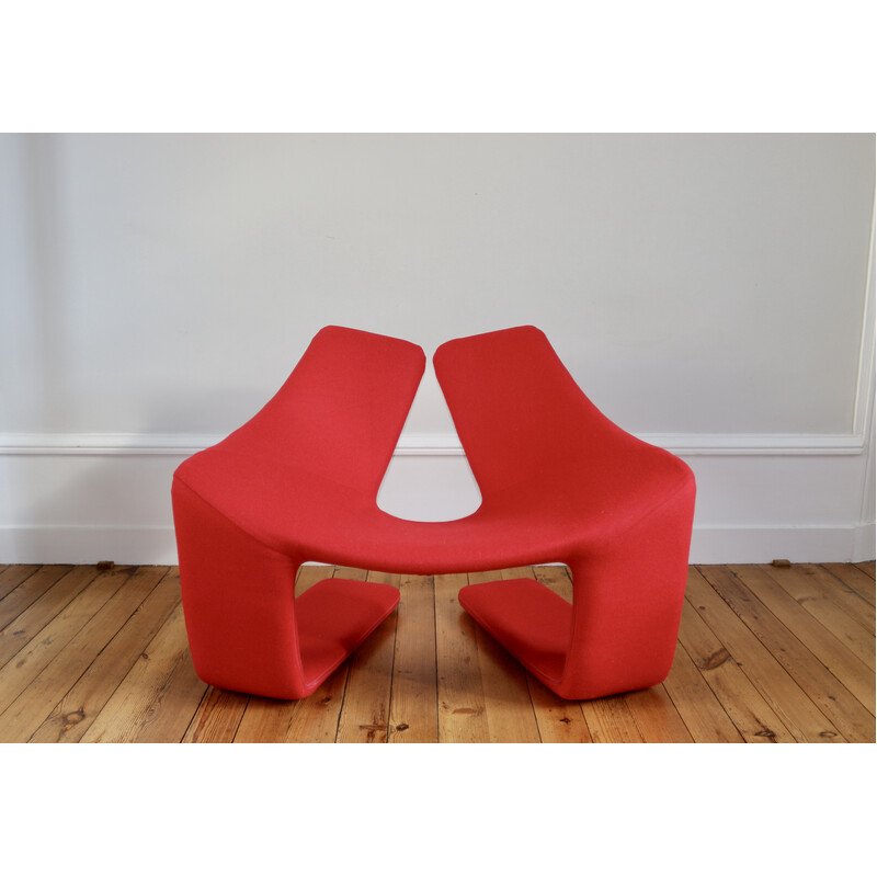 Vintage "Zen" armchair by Kwok Hoi Chan for Steiner, 1970