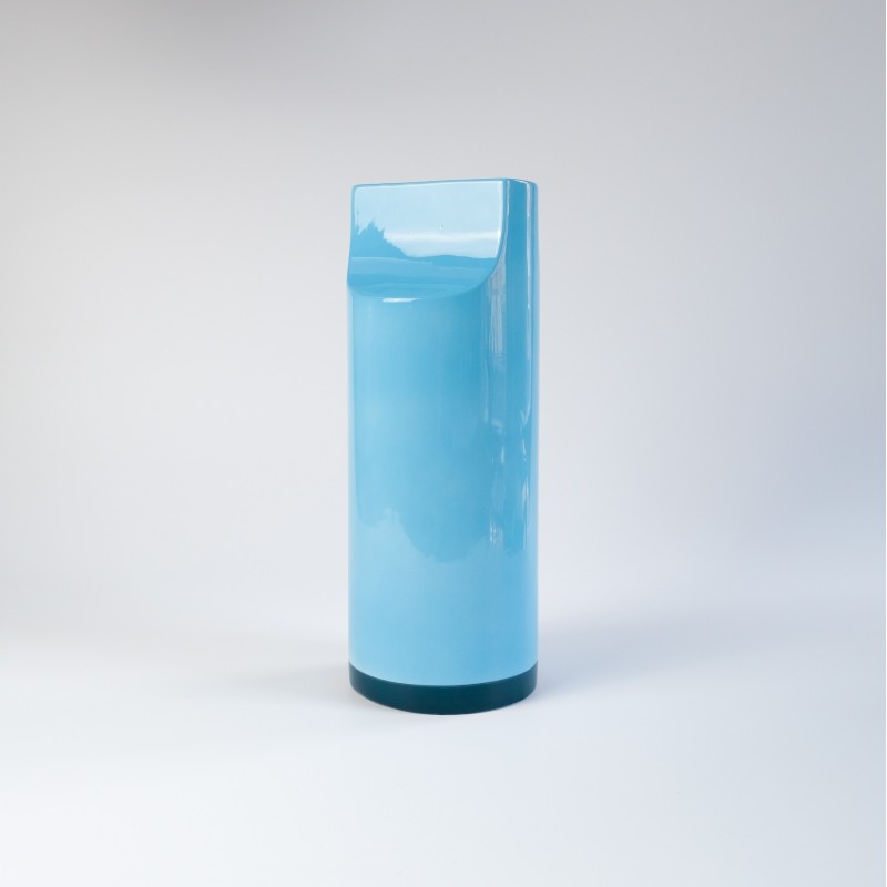 Vintage earthenware model 592 vase by Ettore Sottsass for Habitat, 2000