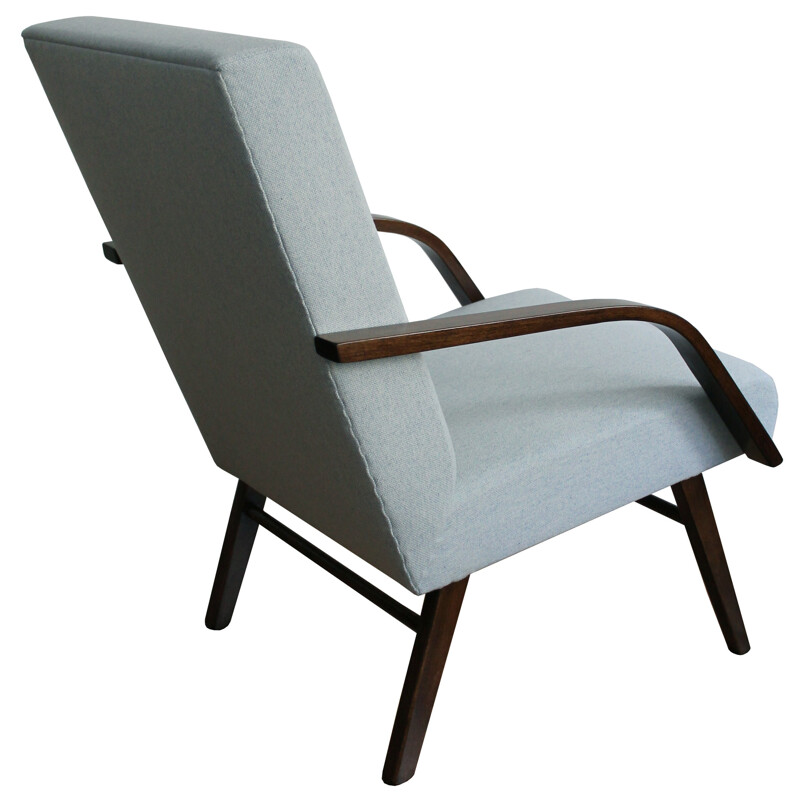 Mid-Century Armchair with a new fabric from the Kirkby Design - 1970s