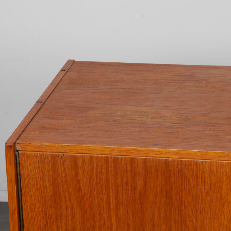 Vintage sideboard model U-460 in oak by Jiri Jiroutek for Interier Praha, Czechoslovakia 1960