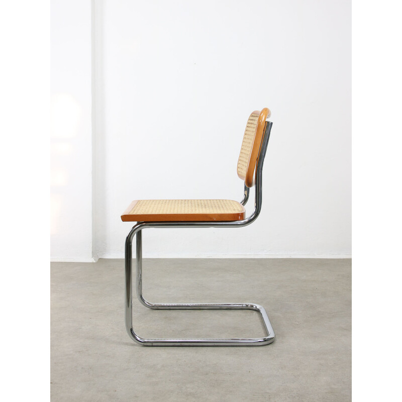 Vintage B32 Cesca chairs by Marcel Breuer, 1980