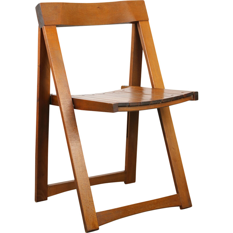 Vintage Trieste folding chair by Aldo Jacober, 1960