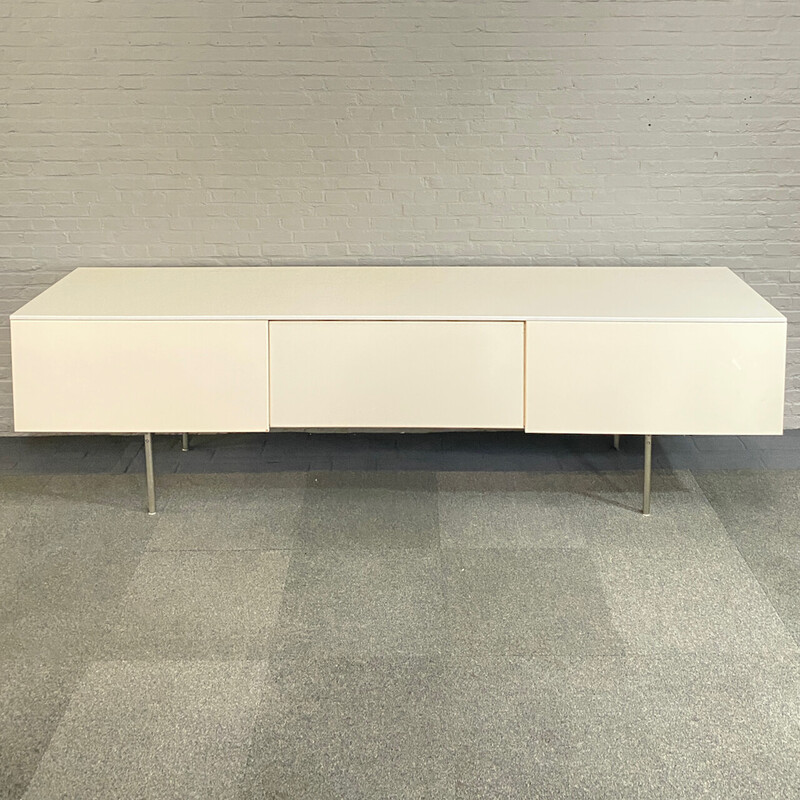 Vintage "Xilitalia" sideboard in aluminum and wood by Antonio Citterio and Paolo Nava, Italy 1999